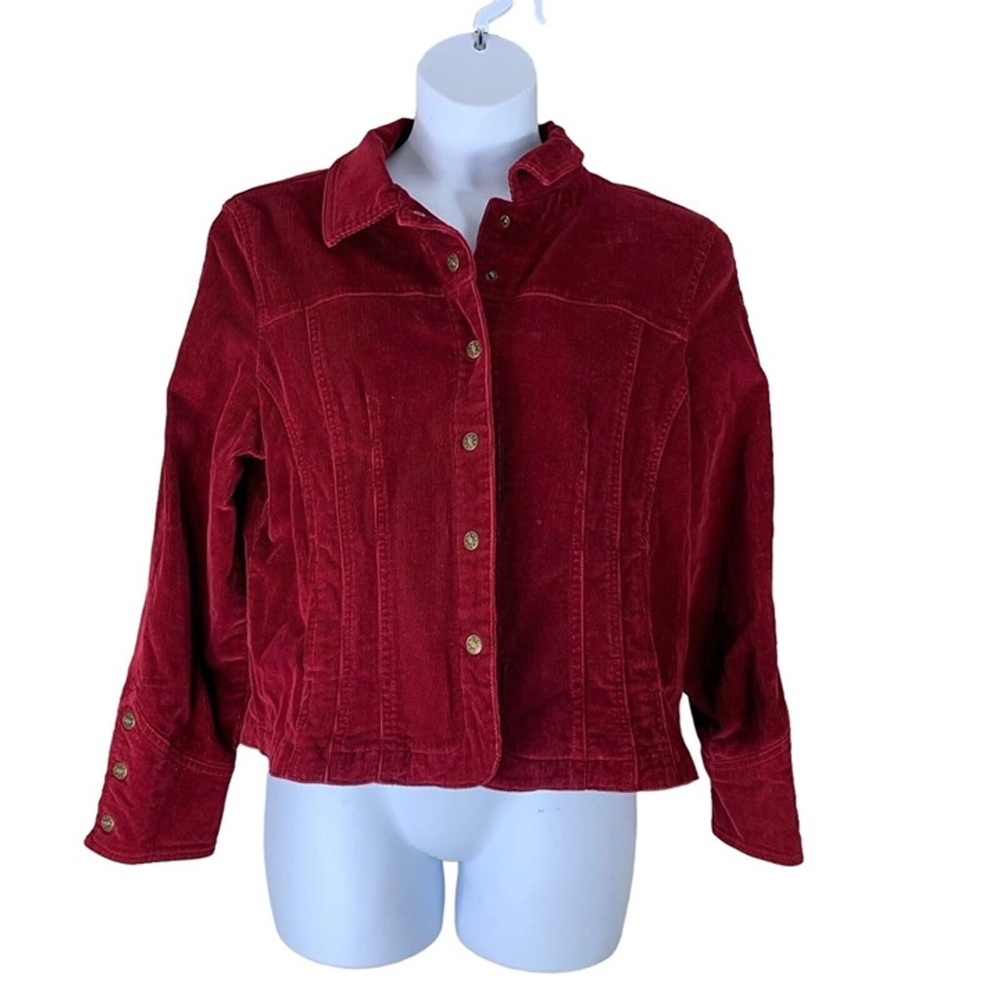 Red/burgandy Corduroy jacket